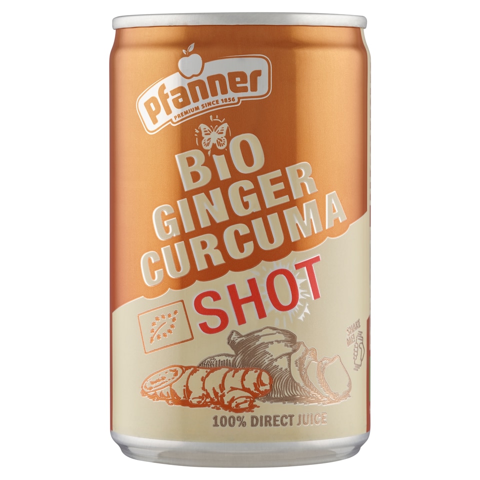 Pfanner Bio pomarančovo-zázvorovo-citrónovo-kurkumová šťava 150 ml