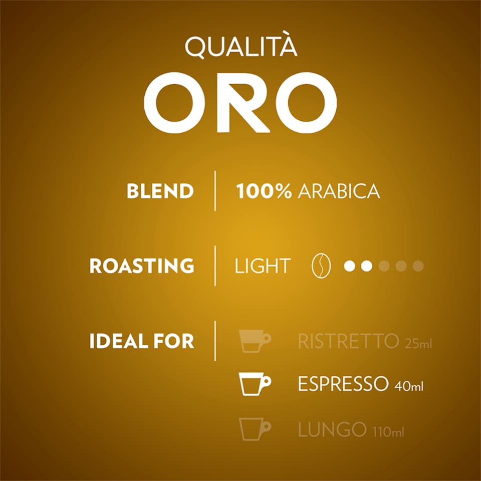 image 1 of Lavazza Nespresso Capsule Oro