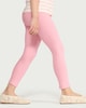 image 3 of F&F Girls 5-Pack Cotton Rich Leggings in Multi Pink
