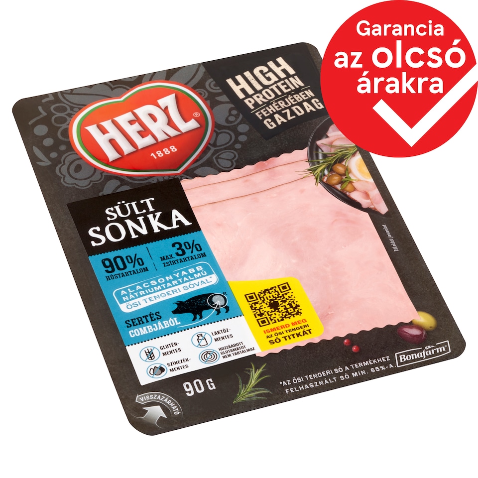 HERZ Sliced Baked Ham 90 g