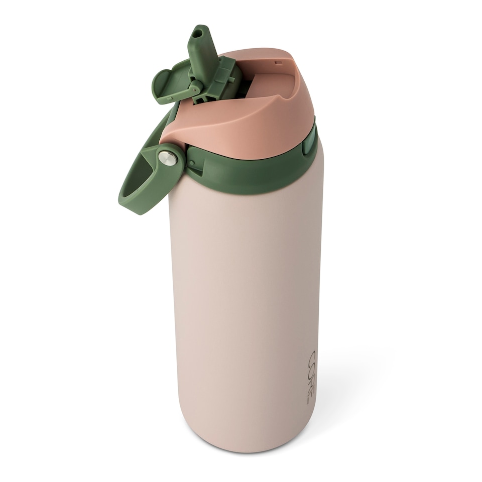 image 1 of Core Kitchen Pink Hydra Dual Function Water Bottle 946ml