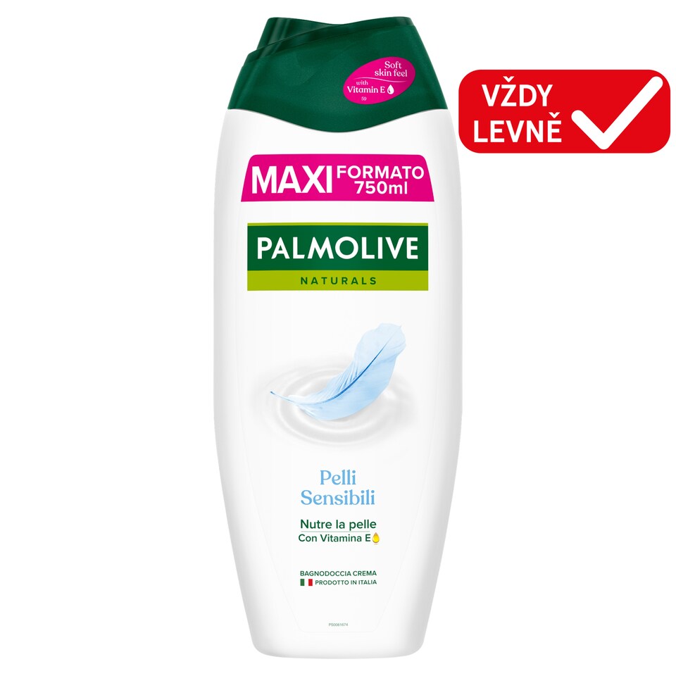Obrázek 1 pro produkt Palmolive Naturals Sensitive Sprchový krém 750 ml