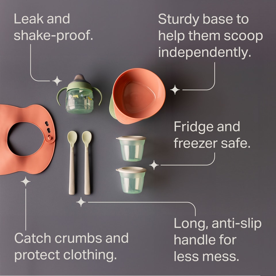 image 1 of Tommee Tippee Waning Starter Kit 4 Month Plus