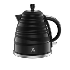 Swan Symphony Black Jug Kettle 1.7 Litre
