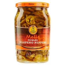 Melis Pickled Jalapeno Peppers Hot 650g