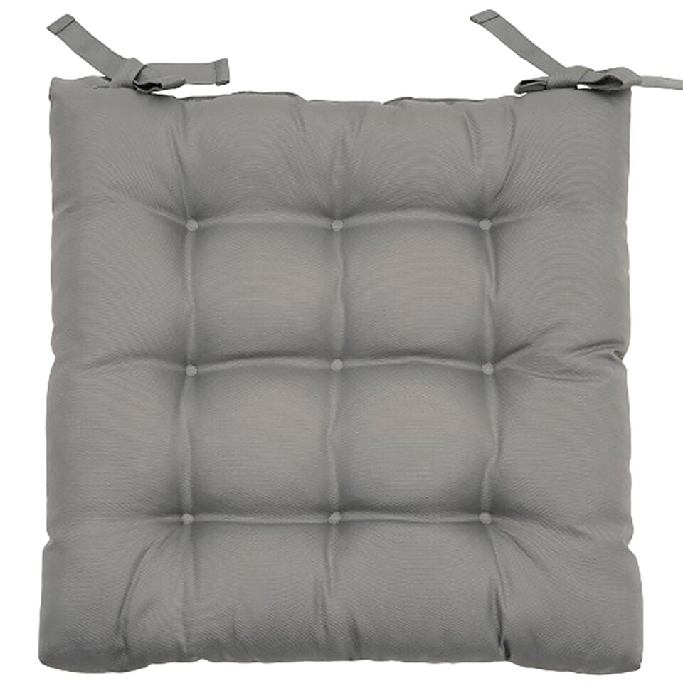 Tesco Grey Outdoor Seat Pad