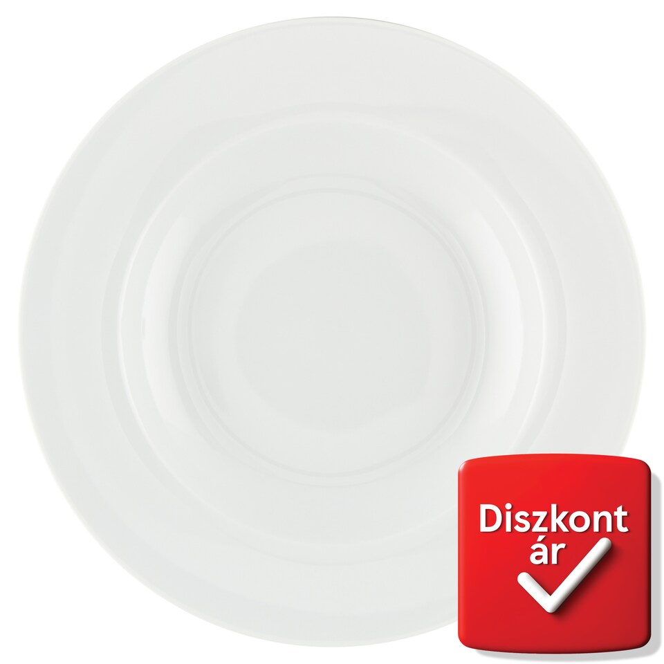 Tesco Home Core White Soup Plate