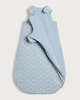 image 3 of F&F Baby Pure Cotton Apple Print 2.5 Tog Sleeping Bag in Blue
