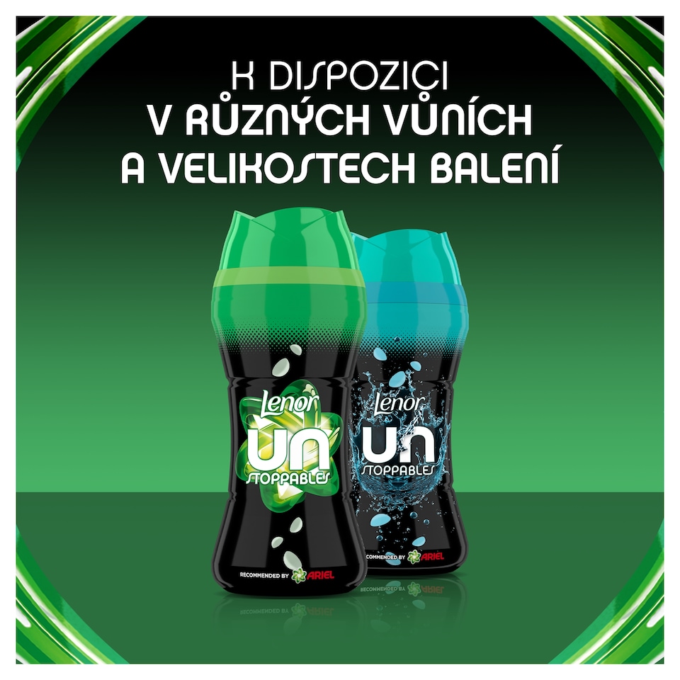 Obrázek 1 pro produkt Lenor Unstoppables Scent Of Ariel Vonné Perličky Do Praní 270g