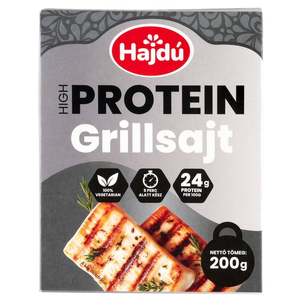image 1 of Hajdú High Protein Grill Cheese 200 g