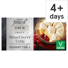Tesco Finest Dine In Mixed Berry Trifles 2x150G