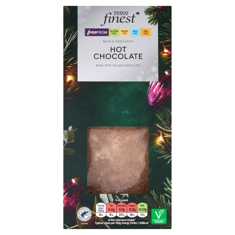 Tesco Finest Freefrom Hot Chocolate  200g