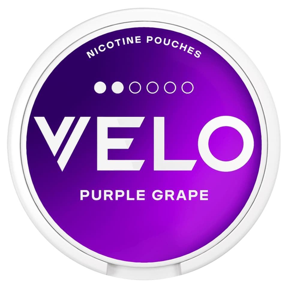 image 1 of Velo Purple Grape 6mg Nicotine Pouches 15 Pack 6.3g