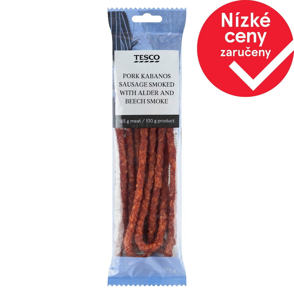 Tesco Masný výrobek tepelně opracovaný uzený 120g
