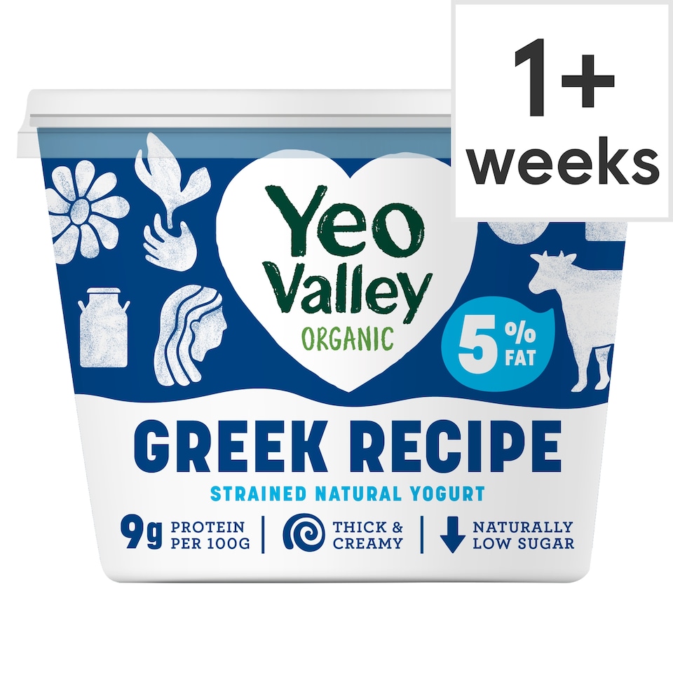 image 1 of Yeo Valley Organic 5% Greek Recipe Yogurt 450g
