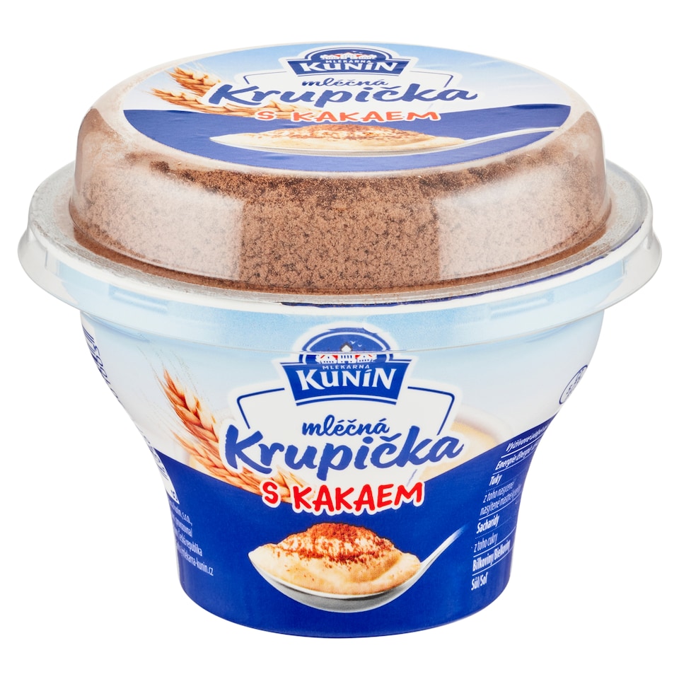 image 1 of Mlékárna Kunín Milk Semolina and Cocoa Ingredient 150 g