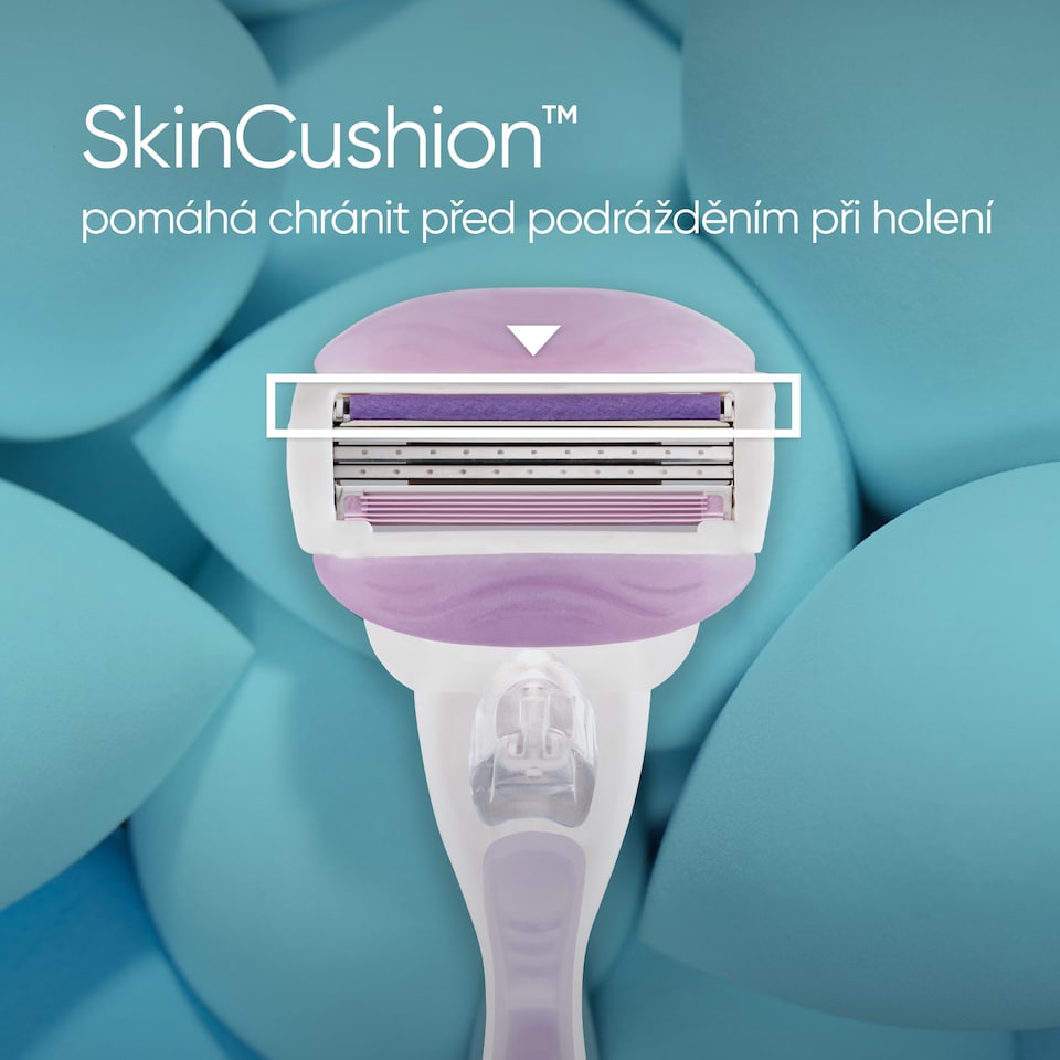 Obrázek 1 pro produkt Venus ComfortGlide Breeze Holicí Strojek - 2 Holicí Hlavice