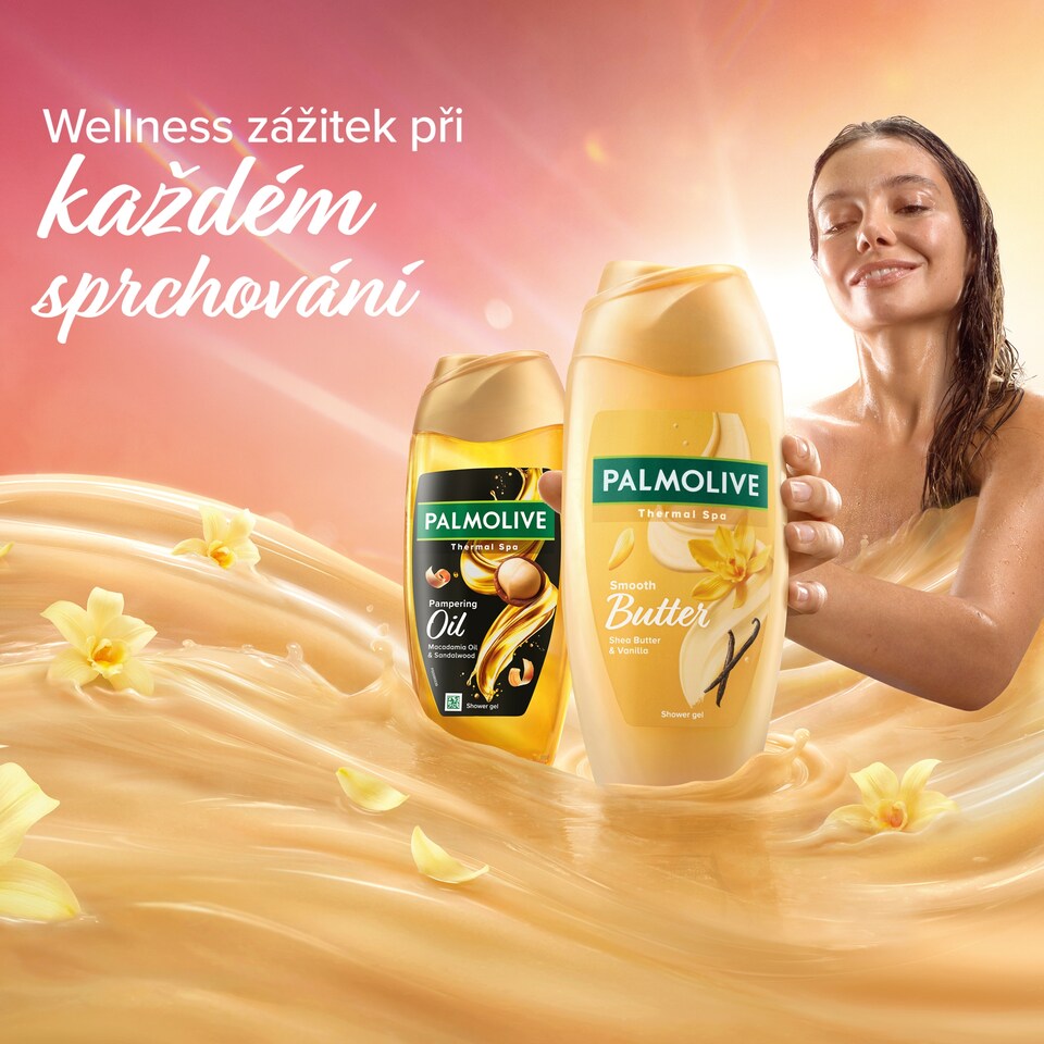 Obrázek 1 pro produkt Sprchový gel Palmolive Thermal Spa Pampering Oil 500 ml