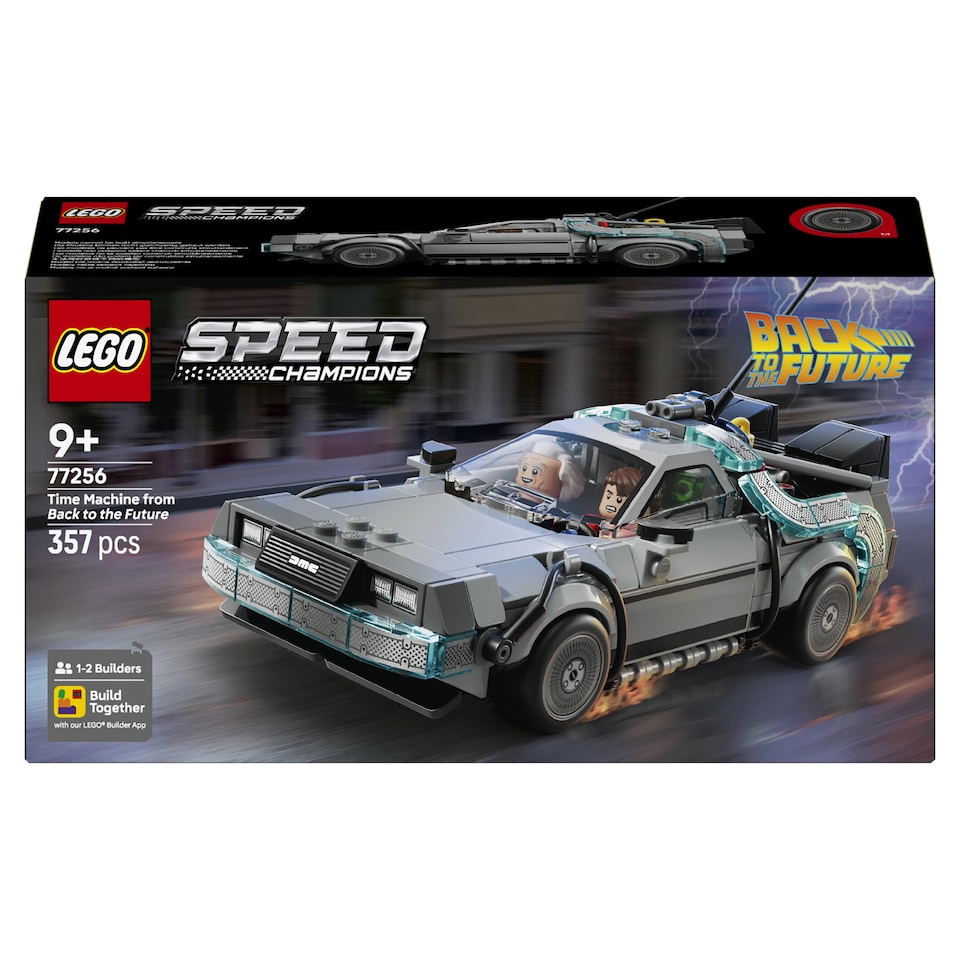 Obrázek 1 pro produkt LEGO Speed Champions 77256 Stroj času z filmu Návrat do budoucnosti