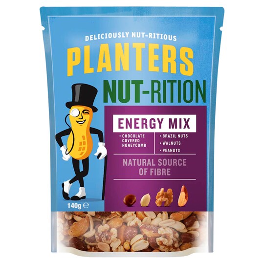 Planters Nuts Energy Mix 140G Tesco Groceries
