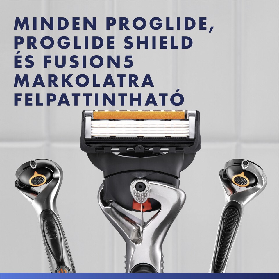 Gillette ProGlide Férfi Borotvabetétek, 4 Borotvabetétek, 5 Penge, Precíziós Nyíró  1. kép