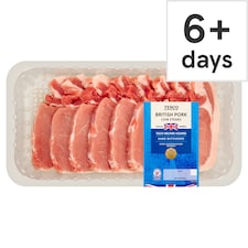 Tesco Pork Loin Steaks 1kg