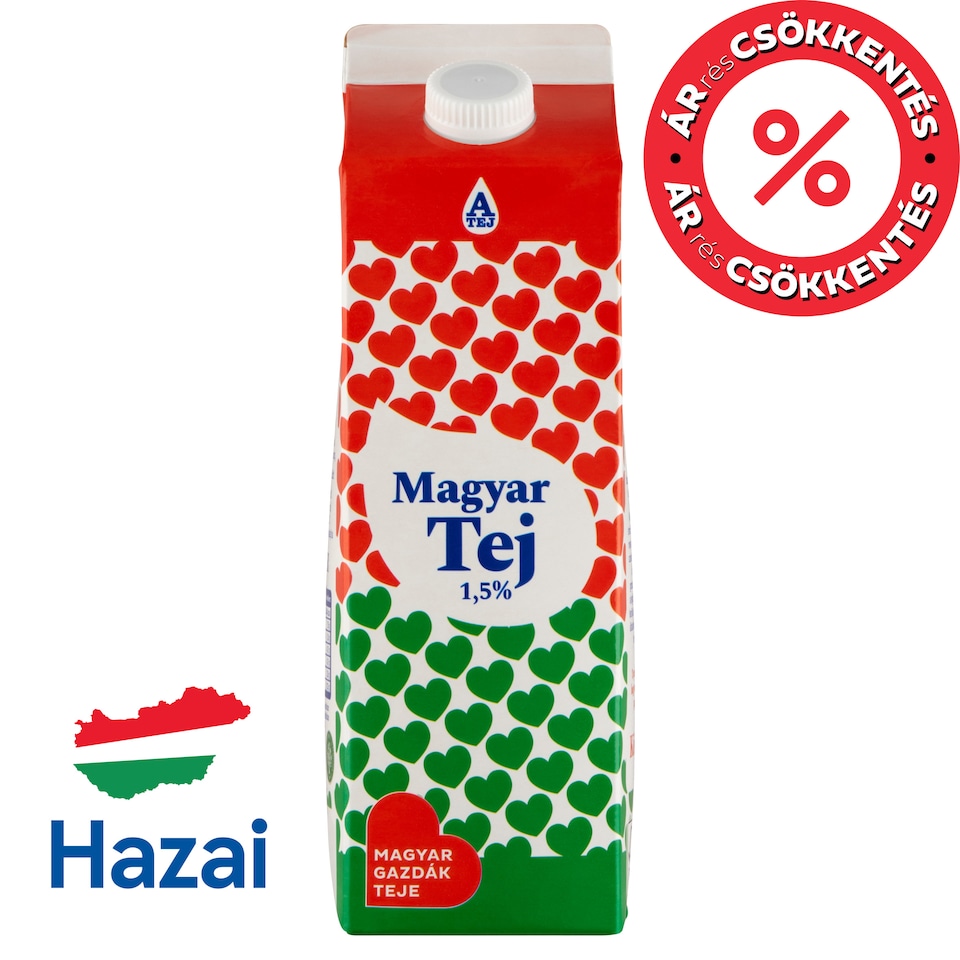 image 1 of Magyar Tej ESL Milk 1,5% 1 l