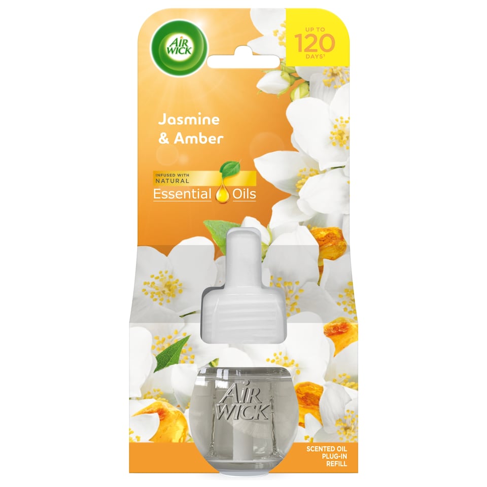 image 1 of Air Wick Liquid Electrical Single Refill Jasmin & Amber 19ml
