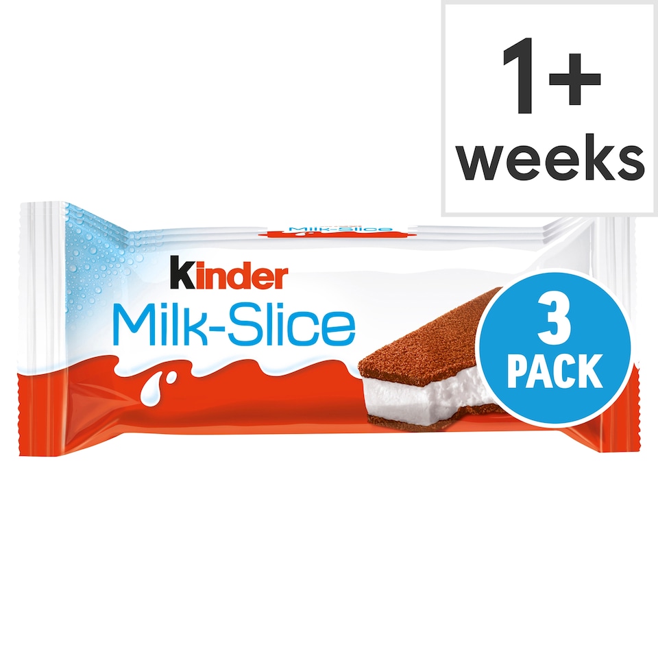 image 1 of Kinder Milk Slice Milk And Honey 3 X 28G