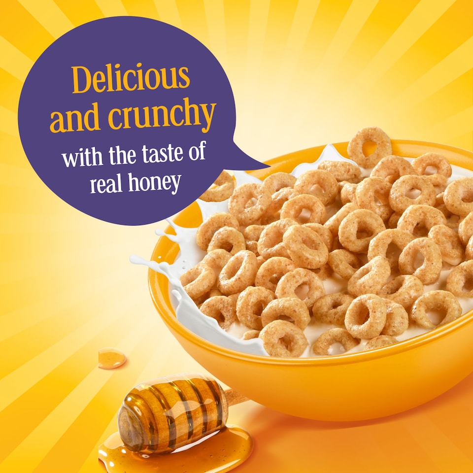 image 1 of Nestle Cheerios Honey Cereal 370g
