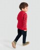 image 2 of F&F Boys Knitted Reindeer Christmas Print Light Up Jumper in Red