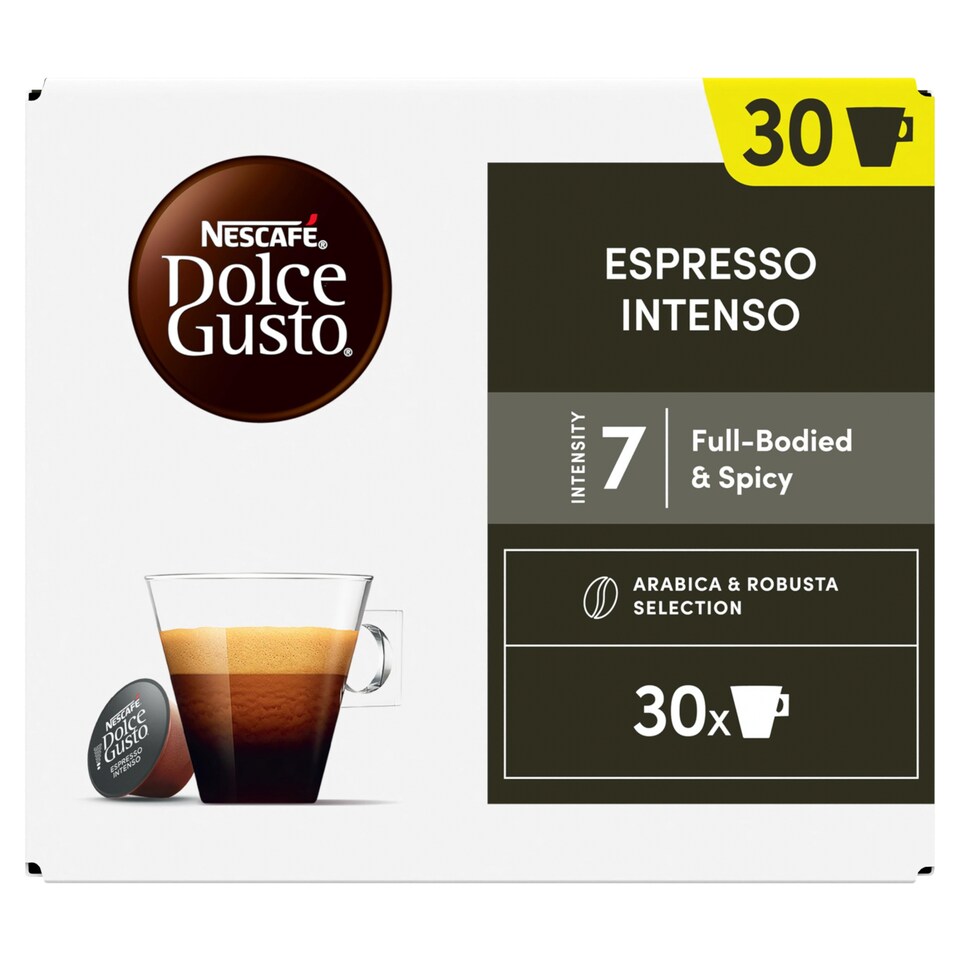 obrázok 1 z NESCAFÉ Dolce Gusto Espresso Intenso - káva v kapsulách - 30 kapsúl v balení
