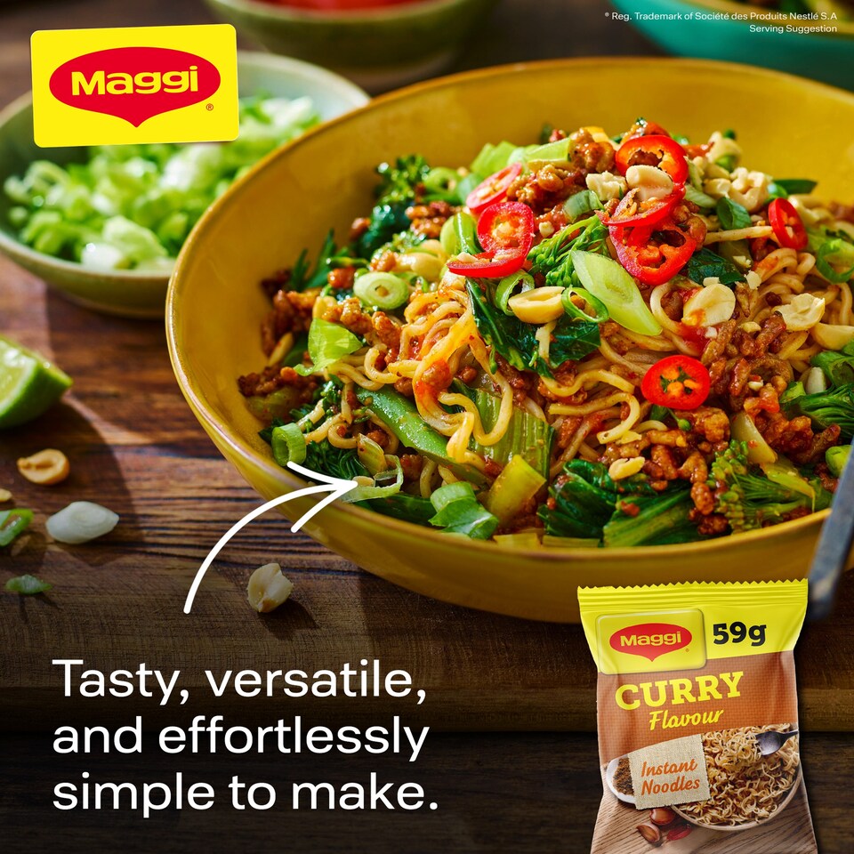 image 1 of Maggi 3 Minute Noodles Curry Flavour 59G