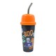 image 3 of Halloween Pumpkin & Witch Cup With Straw Assorted