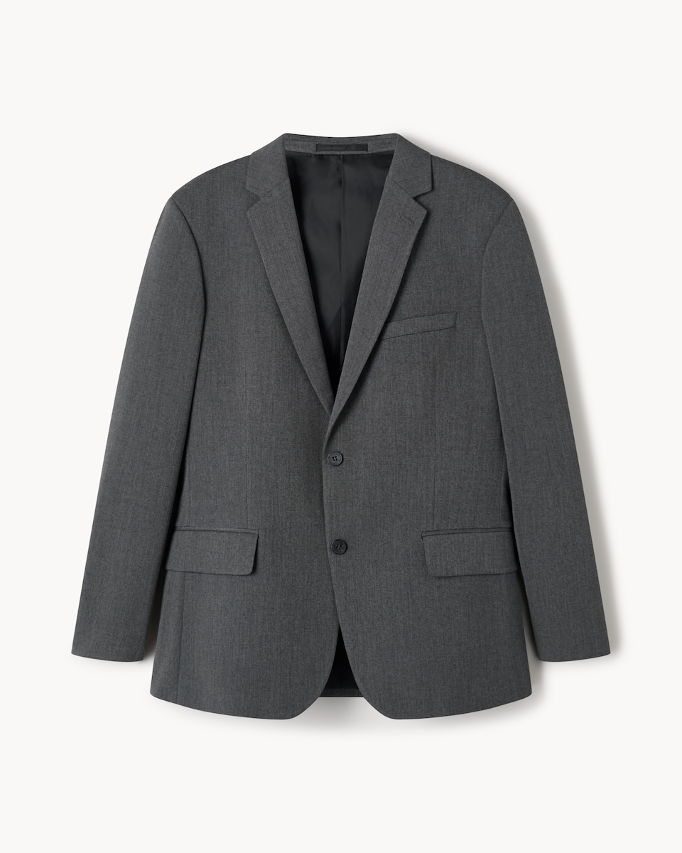 image 1 of F&F Tailored Fit Formal Suit Jacket in Grey