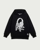 image 3 of Hype Cotton Rich Hoodie in Black