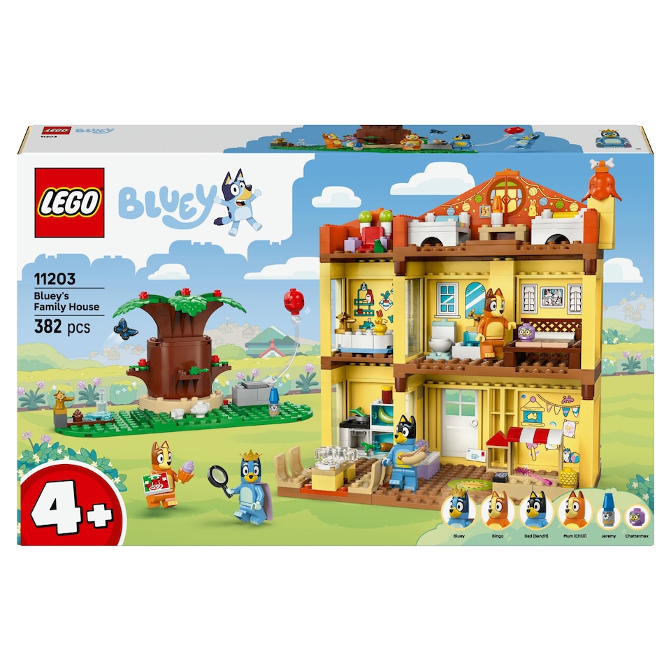 obrázok 1 z LEGO Bluey 11203 Bluey a jej rodinný dom