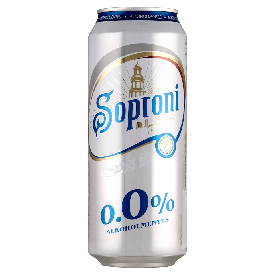 Soproni Non-Alcoholic Lager Beer 0,0% Box 0,5 l