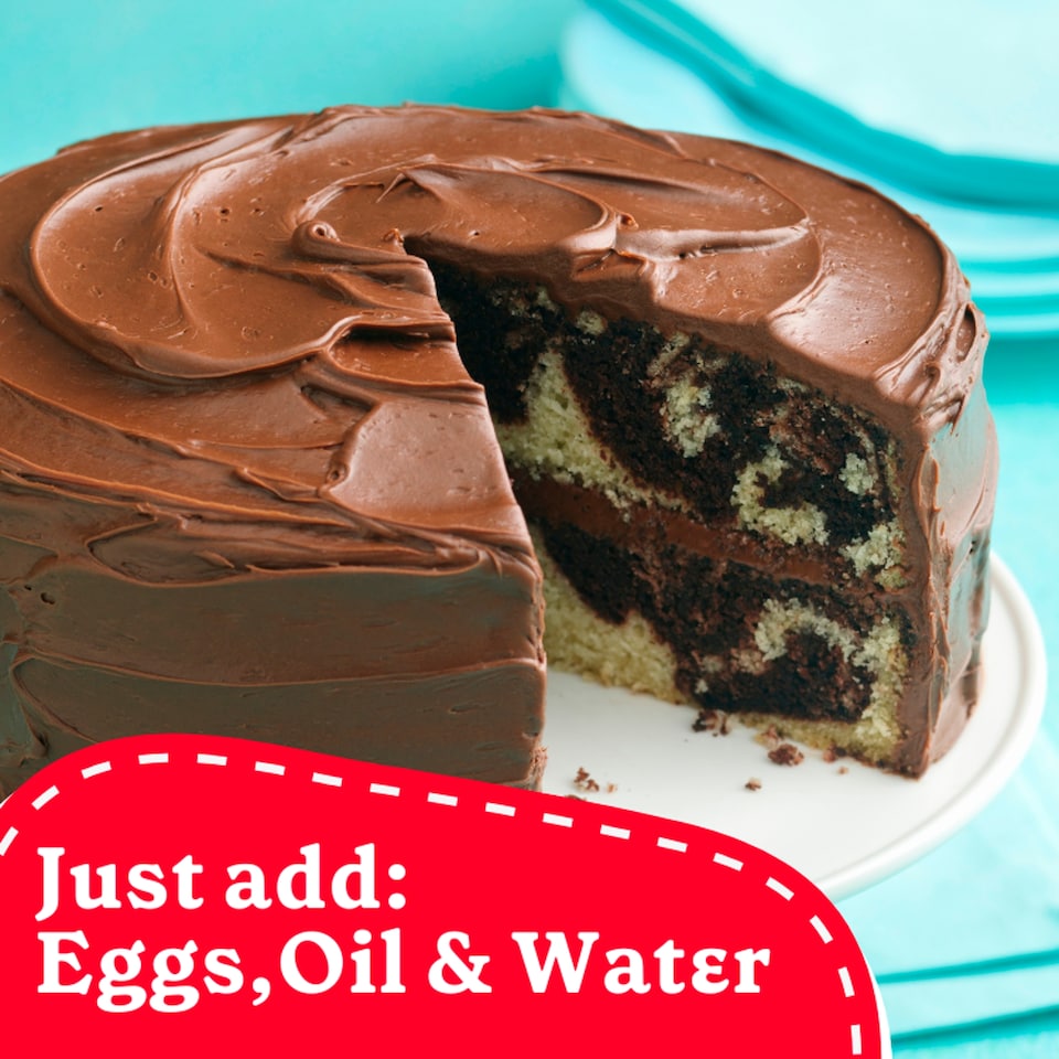 image 1 of Betty Crocker Cake Mix - Chocolate Swirl 425g