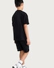 image 3 of F&F Boys 2-Piece Athl: Dept Print T-Shirt and Shorts in Black