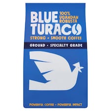 Blue Turaco Coffee Ground 100% Specialty Ugandan Robusta 227g