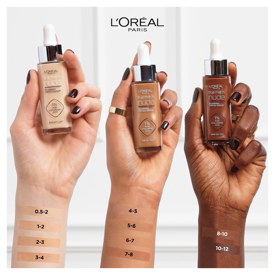 image 1 of L'Oreal Paris True Match Tinted Serum Medium Tan 5-6 30Ml