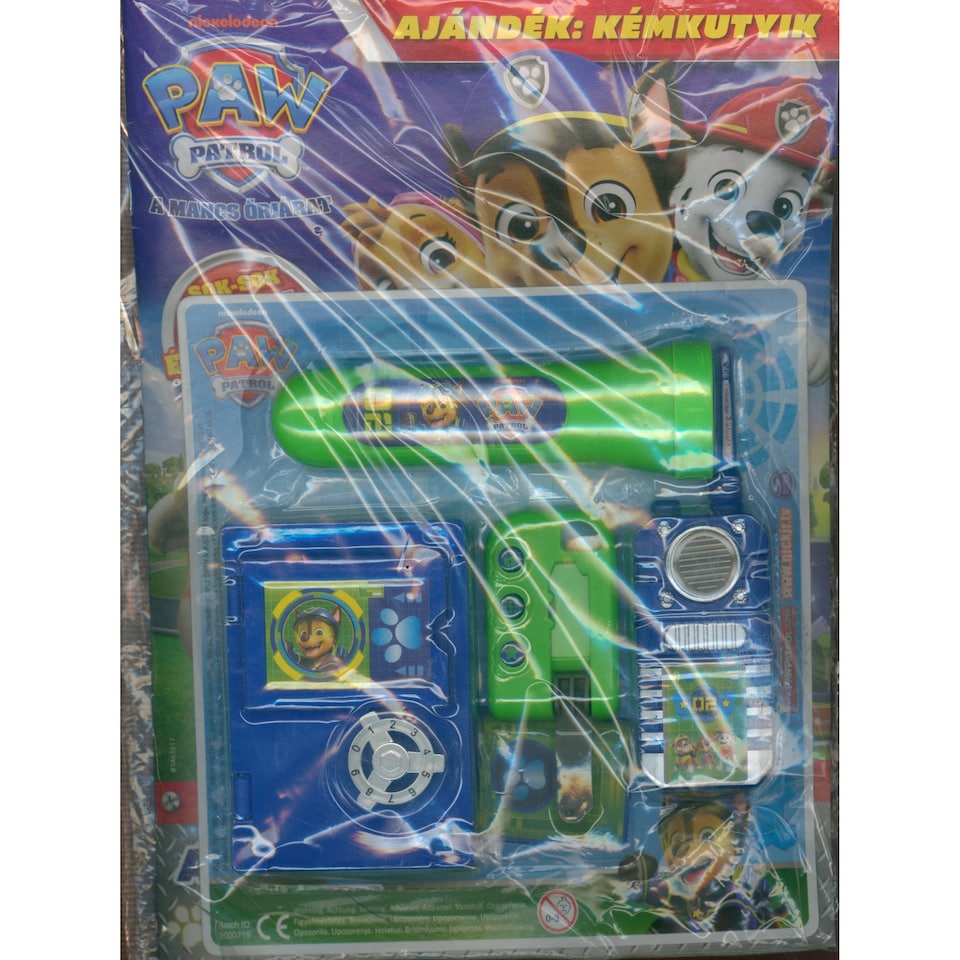 PawPatrolMancs őrjárat magazin