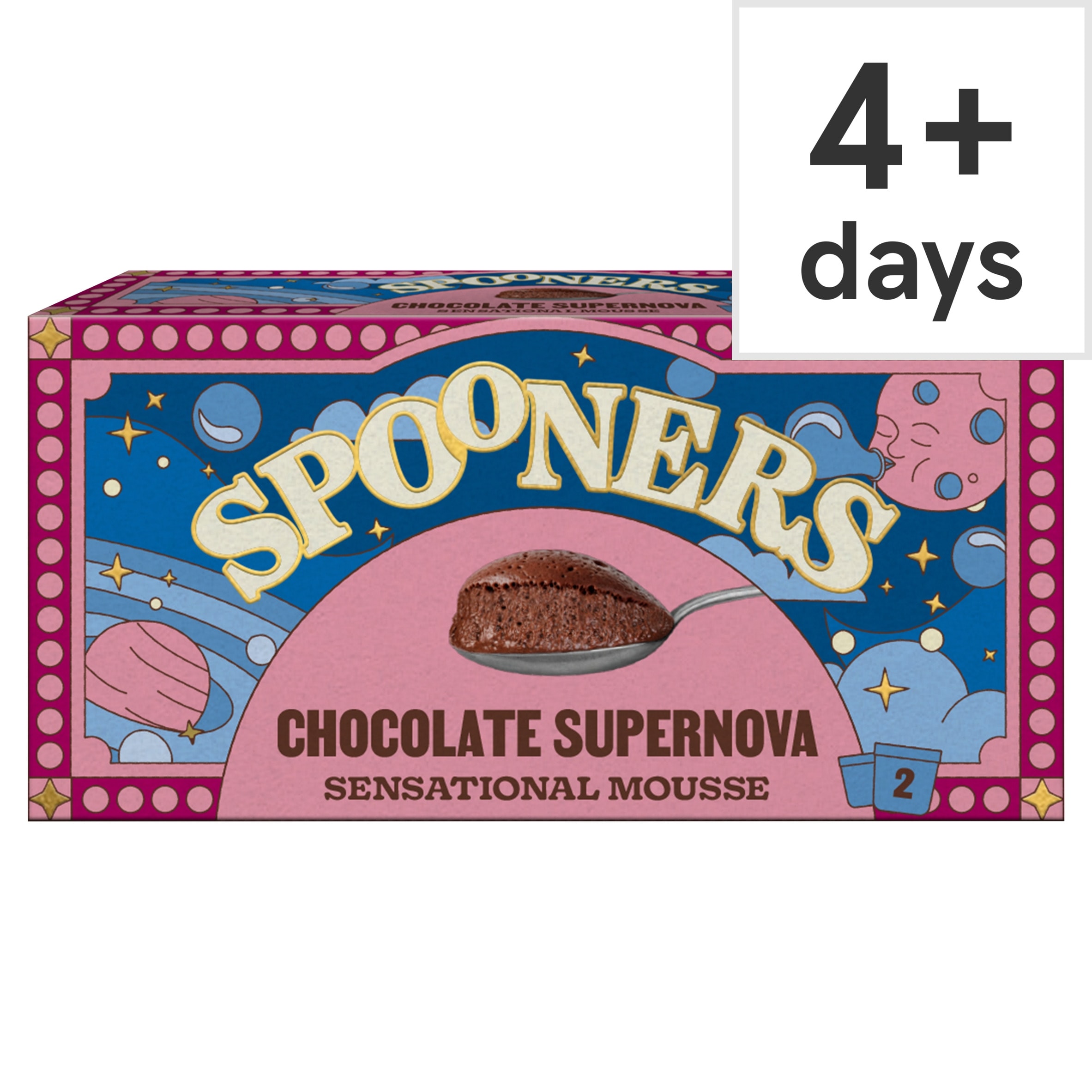 Spooners Chocolate Supernova Sensational Mousse 2x70g