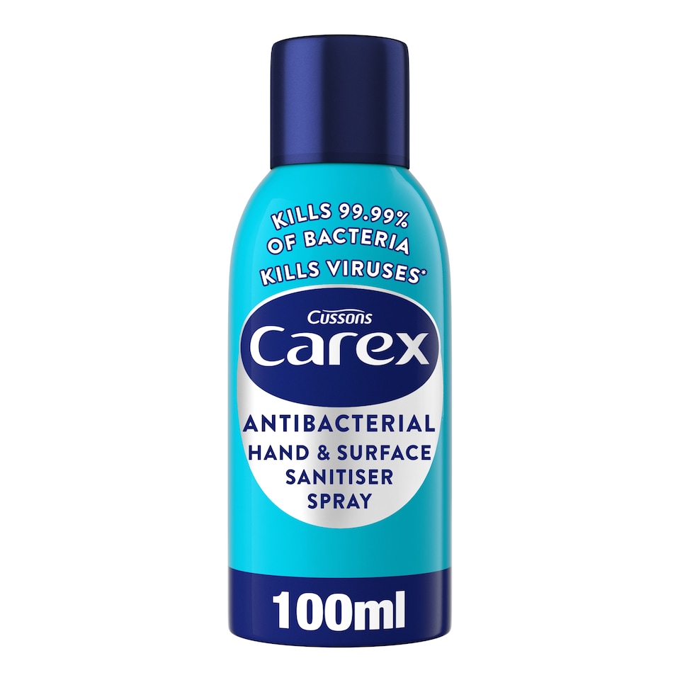 Carex Antibacterial Hand & Surface Spray 100Ml