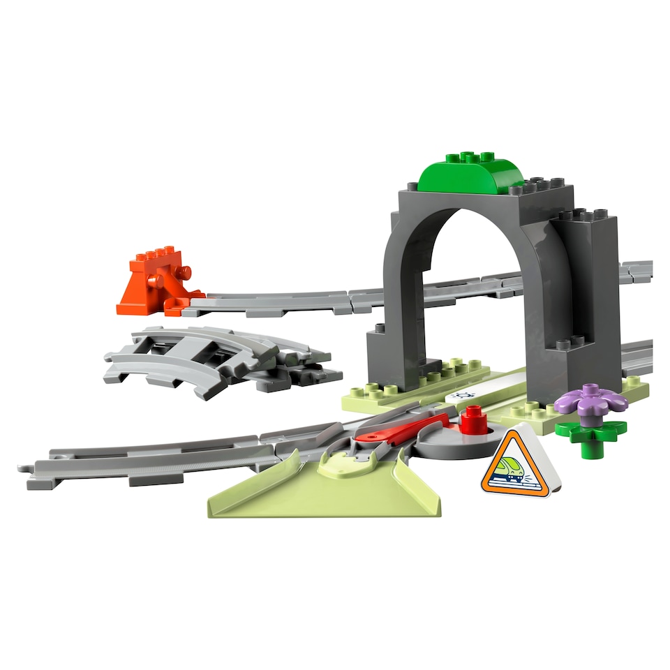 Obrázek 1 pro produkt LEGO DUPLO 10425 Železniční tunel a koleje - rozšiřující sada