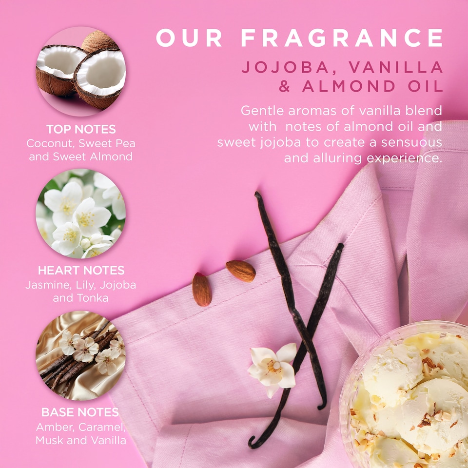 image 1 of Baylis & Harding Jojoba, Vanilla & Almond Oil Luxury Travel Wash Bag Gift Set