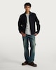 image 3 of The F&F Edit Cotton Rich Pocket Detail Shacket in Navy