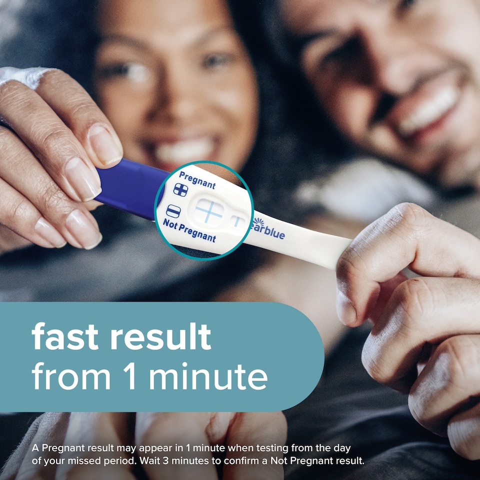 image 1 of Clearblue Rapid Detection Pregnancy Test Value Pack with 3 Tests