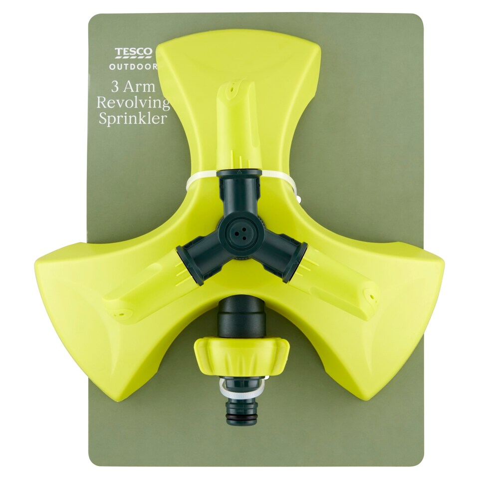 Tesco Outdoor 3 Arm Revolving Sprinkler